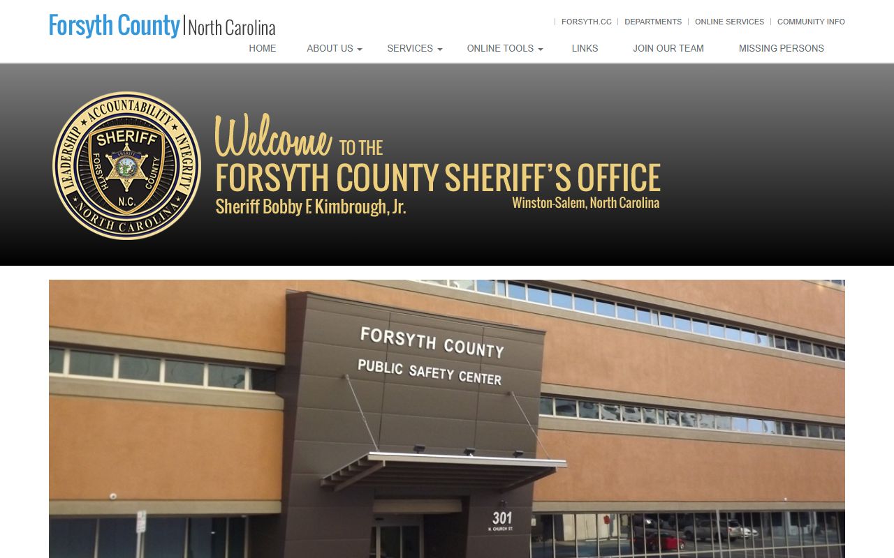 Clemmons phone directory Forsyth County Sheriff non-emergency number